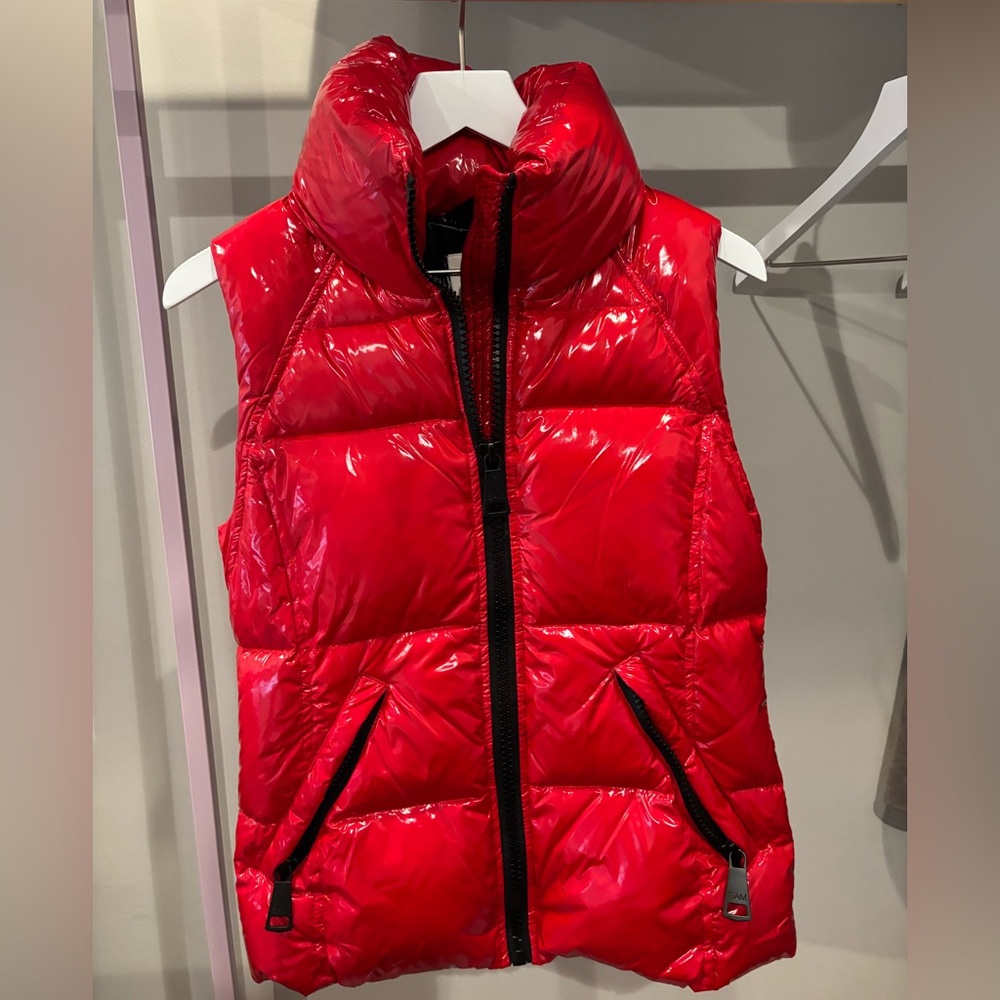 SAM. NYC Red Vest